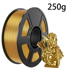250g 1kg PLA 필라멘트 1.75mm 3D 프린터 실크 실버 골든 화이트 구리색 진공 포장, 09 Silk gold 250g