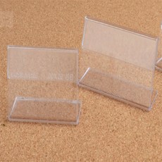 제나디자인 단면쇼케이스 높이30mm 3종 택1 안내팻말 카운터안내데스크 표지판, 70x30mm