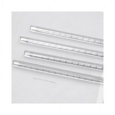 아크릴 눈금자, 삼각자 DC002664, 1개