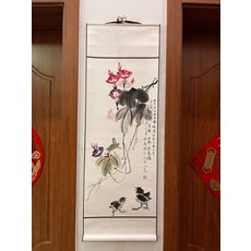 省畫家協會 穆科德老師作品 壯志淩雲 喇叭花 純手繪, 參考詳情頁