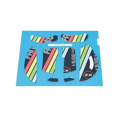 GNAFETS Razer Viper V3 Pro와 호환되는 미끄럼 방지 그립 마우스 테이프 (화이트), 다채로운 색상