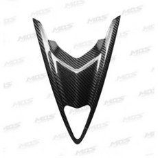MOS 碳纖維 心型小盾 適用 FORCE 155 機車精品