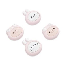 PlayVital Cute Illuminated LED Thumbstick Grips for Steam Deck OLED & LCD Joystick Caps Thumb Acc, Cosplaying Kitten & Puppy