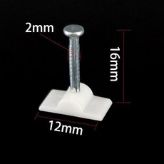 廣告釘 平錐形廣告釘 海報畫布牆紙固定釘, 1個, DW4-10 100顆-1包