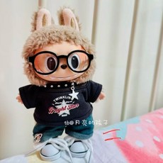 라부부 옷 3세대 2세대 1세대 꾸미기 패션 의류 모자 줄무늬 목도리, 시원한 별 정장