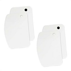 베이킹스크래퍼 국산반죽칼 국산 베이킹 2P 스크래퍼2P 반죽칼 제빵 스크레퍼 제과제빵도구, (1+1) 직사각 2P