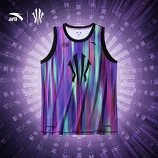安踏凱裏·歐文系列速乾籃球運動背心男士夏季無袖T恤，臺灣熱賣，運動透氣舒適