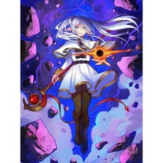 숫자로 그리는 유화 애니메이션 비욘드 저니 캐릭터 홈 데코레이션 페인팅 벽 침실 룸 데코 선물 프레임리스 218213, 30x40cm, A12