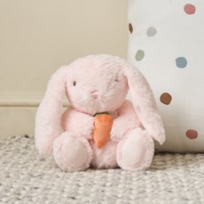 모던하우스 미니포근 당근토끼 인형, 1개, 연핑크, 18cm