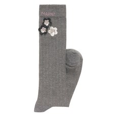 마르니 골지 데이지 디테일 양말