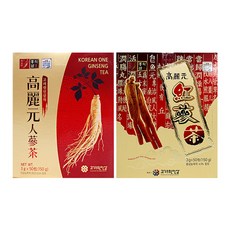 고려원인삼 인삼차 50포 +홍삼차 50포, 3g, 50개입, 1개