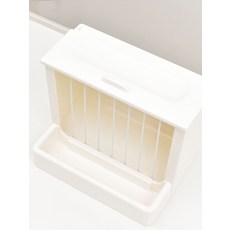 토끼 건초통 기니피그 먹이통 덮개 사료통 바구니 급식기 덮개 사료통 2 아크릴 1 45mm, 덮개 철망 25mm