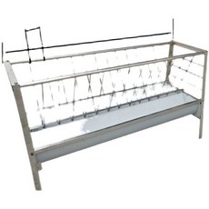 여물통 소 염소 먹이 가축 사료통 농장 목장 먹이통 축사, 1.5m컬러스틸, 1개