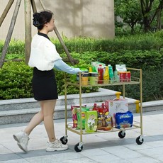보관대 헬스장 보관함 아령 선반 수납대 덤벨 거치대, 2칸, 1g, 2단 골드 60cm 4인치