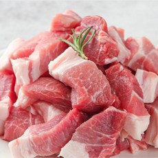 싱싱햇 1+등급 냉장 한돈 국거리 찌개용 돼지고기, 냉장육, 200g, 1세트