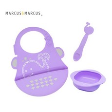 Marcus&Marcus動物樂園餵食禮盒組(6色可選) 彌月禮盒 學習餐具 台灣公司貨檢驗合格