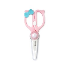 오리움 세라믹 이유식 가위 세라믹 가위 휴대용 이유식가위, 혼합색상, 2개