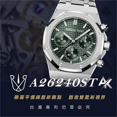 RX8手錶保護膜 AK系列 AP A26240ST 適用於愛彼皇家橡樹離岸型 26240系列 鍊帶版, 1個