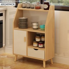 전자레인지 테이블 수납장 레인지대 탕비실 렌지대 사무실, G. 실목다리+1문 1서랍 목재 느낌+화이트