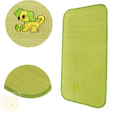 자수 야생초 돗자리 중 여름용거실돗자리