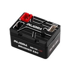 INJORA MB100 G2 방수 브러시드 ESC 40A 1/24 1/18 RC 크롤러 SCX24 AX24 TRX4M 업그레이드, INJORA MB100 G2 방수 브러시드 ESC 40
