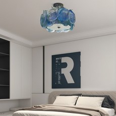 럭셔리 크리스탈 샹들리에 모던 LED 천장 조명 거실 식당 원형 골드 램프, 06 D60cm, 04 3 colors light
