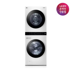 LG전자 트롬 오브제컬렉션 워시타워 1등급 W2420WDR 세탁24kg 건조20kg, 화이트, W2420WDR.AKOR