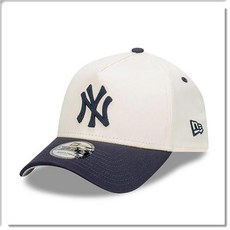New Era 紐約洋基隊棒球帽, 米白, 1個