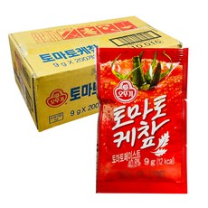 오뚜기 일회용 토마토케찹 9g 한박스, 400개