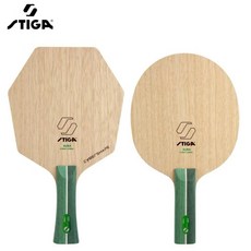 Stiga 奧拉混碳 Aura Hybrid Carbon Cybershape 賽博、圓拍, 1個, 賽博六角,FL