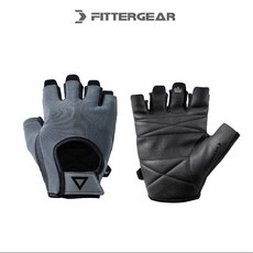 【FITTERGEAR】綜合訓練手套 黑/銀灰/藍灰（ 器械訓練 引體向上 防起繭 戰繩運動 單杠 防滑 耐磨）, 黑色,S  （6.2-7.2 CM）, 1個