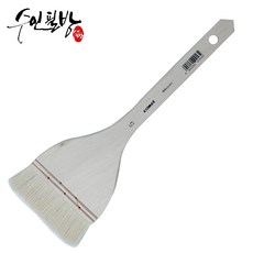 서예붓 민화 한국화 배접붓 바탕붓, 1개, 5호