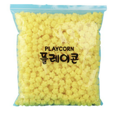 플레이콘 꽃모양 만들기재료 리필 800p 세트, YELLOW, 1개