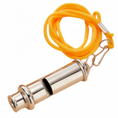 심판호루라기 금속 휘파람 전문 고주파 훈련 구명 휘파람 야외 반려동물 훈련 휘파람, Cocky 입 코치, 1개