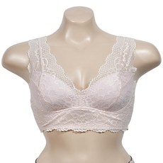 레이스 인견 풀컵 마른 여성 런닝형 브라 편안한 여자 4계절 여성속옷 속옷