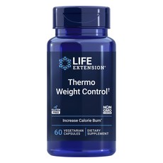 LIFE EXTENSION 熱控體重素食膠囊, 1個, 60顆