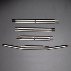 크롤러 자동차 부품 금속 서스펜션 링크로드 링키지 스티어링 풀로드, 1개, 2. 8pcs
