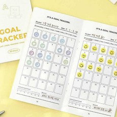 스토어-소유 습관형성트래커북 정인통상 골트래커 북 30일, 03 블루