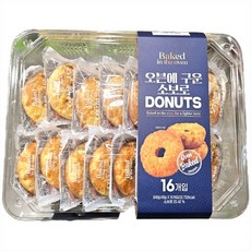 오븐에 구운 소보로도넛 40G, 16개