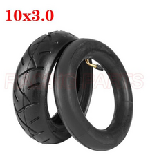 KUGOO M4 프로 전기 스쿠터 휠 10x3.0 아웃 타이어 내부 튜브 10 인치 접이식 전기 스쿠터 휠 타이어 10x3, 1개