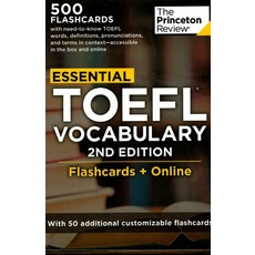 Essential TOEFL Vocabulary, Princeton Review