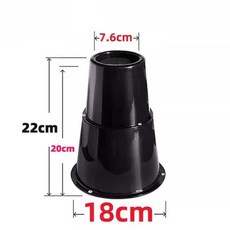 가구 침대 높이조절 받침대 발 가구발 지지대 테이블 다리, 10. 사각 7.3x8cm 검정 4개
