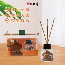 月桃故事 植萃香氛 室內擴香 擴香棒6支, 1個, 玫瑰(2入)