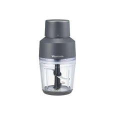 Vitantonio 食物調理機，輕鬆切碎食材，一鍵啟動，安全易用, 黑色, VCR-50-K