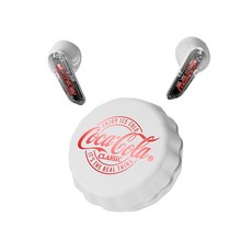Coca-Cola 可口可樂 瓶蓋造型無線藍牙耳機, 無糖白, T13