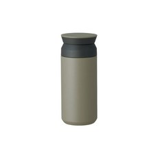 킨토 트레블 텀블러 진공보온보냉 차량용 휴대용, 1개, 0.35L, 카키