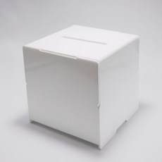 037 TC01 투표함 3T 100x100mm 불투명화이트 5yo+209pA