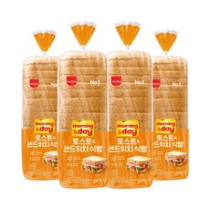 삼립 모닝데이 토스트샌드위치식빵 768g 4봉, 4개