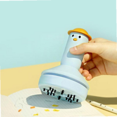 지우개 가루 틈새 다용도 진공 키보드 USB충전 청소기 59000EA 1EA, 옐로우