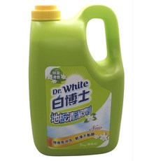 Dr. White 白博士 地板清潔劑 清香 拖後免沖洗 乾淨不黏腳 5kg 業務用, 1瓶